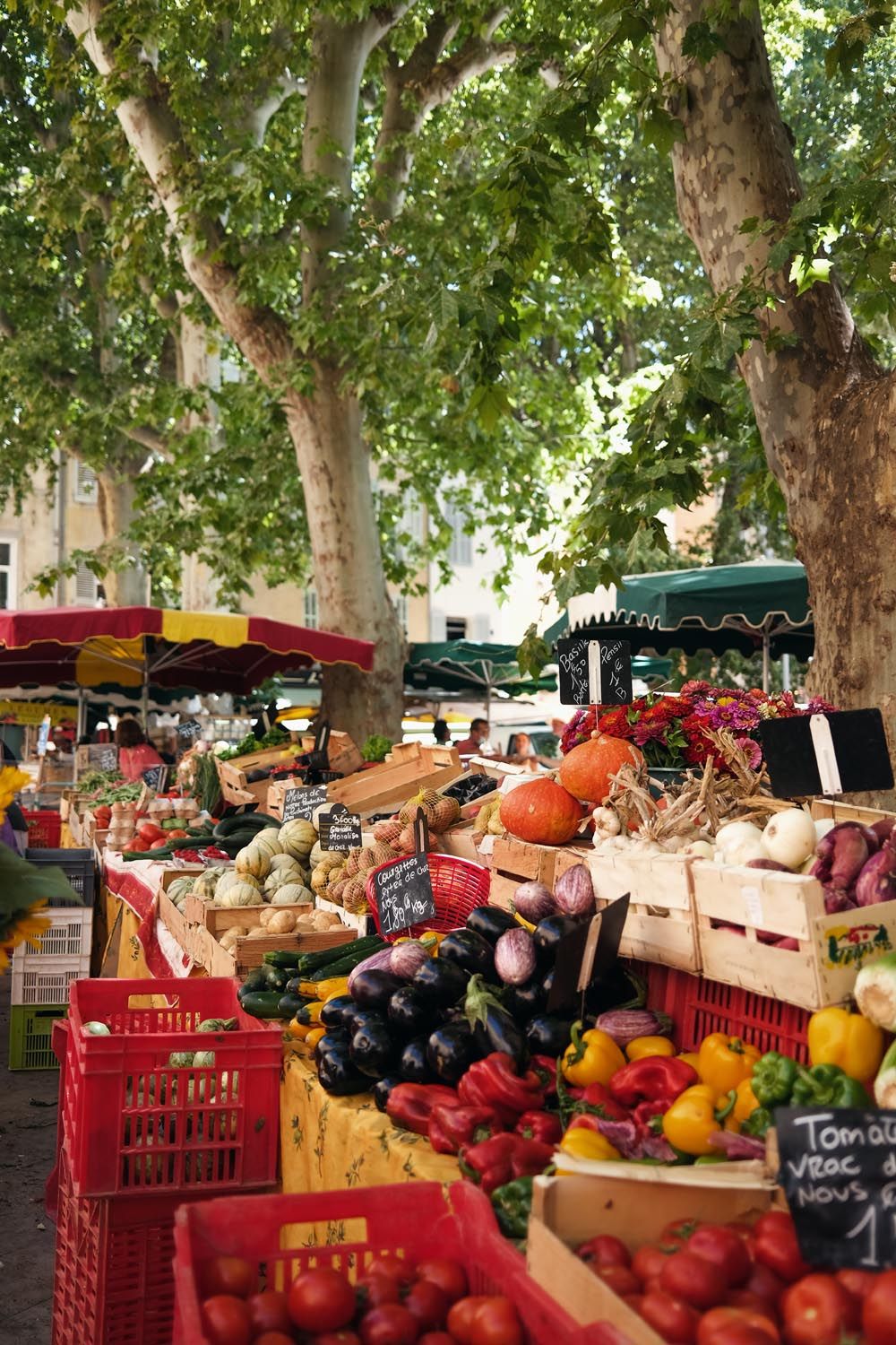 Marktstand in der Provence